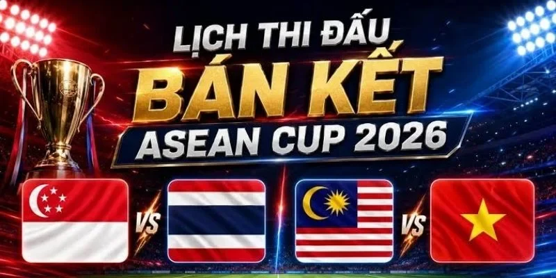 Vòng Bán kết lượt về ASEAN CUP 2026 hứa hẹn nhiều bất ngờ khó đoán biết