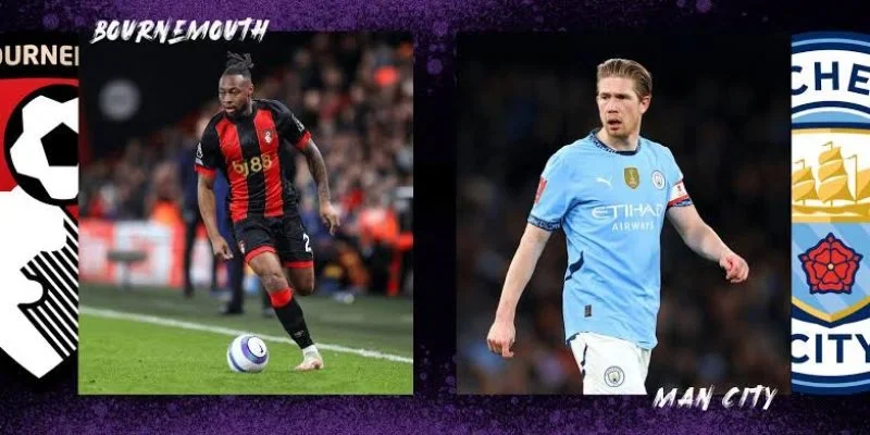 Lịch sử đối đầu Manchester City vs Bournemouth cho thấy hai ông lớn có nhiều duyên nợ.
